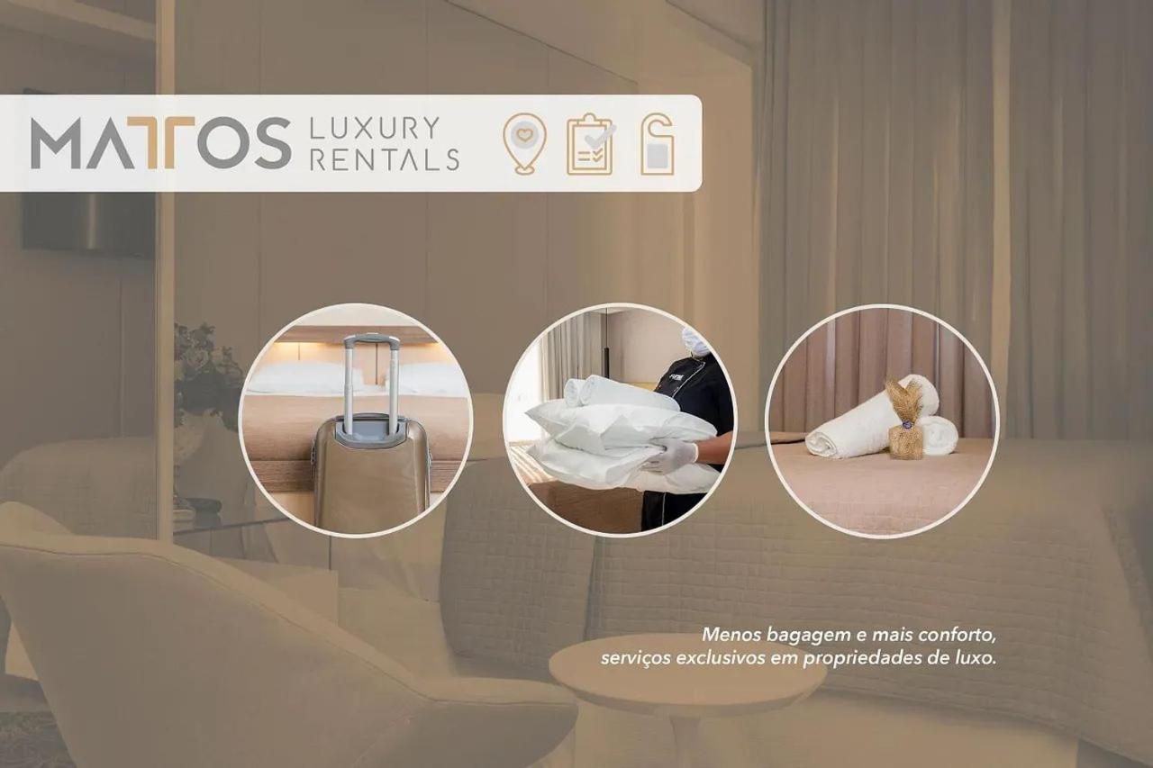 Aion Suites 205 - Lindo Apartamento Com Vista Para O Mar, A 60M Da Praia De Bombinhas, Com Piscina E Academia No Rooftop. Exteriör bild