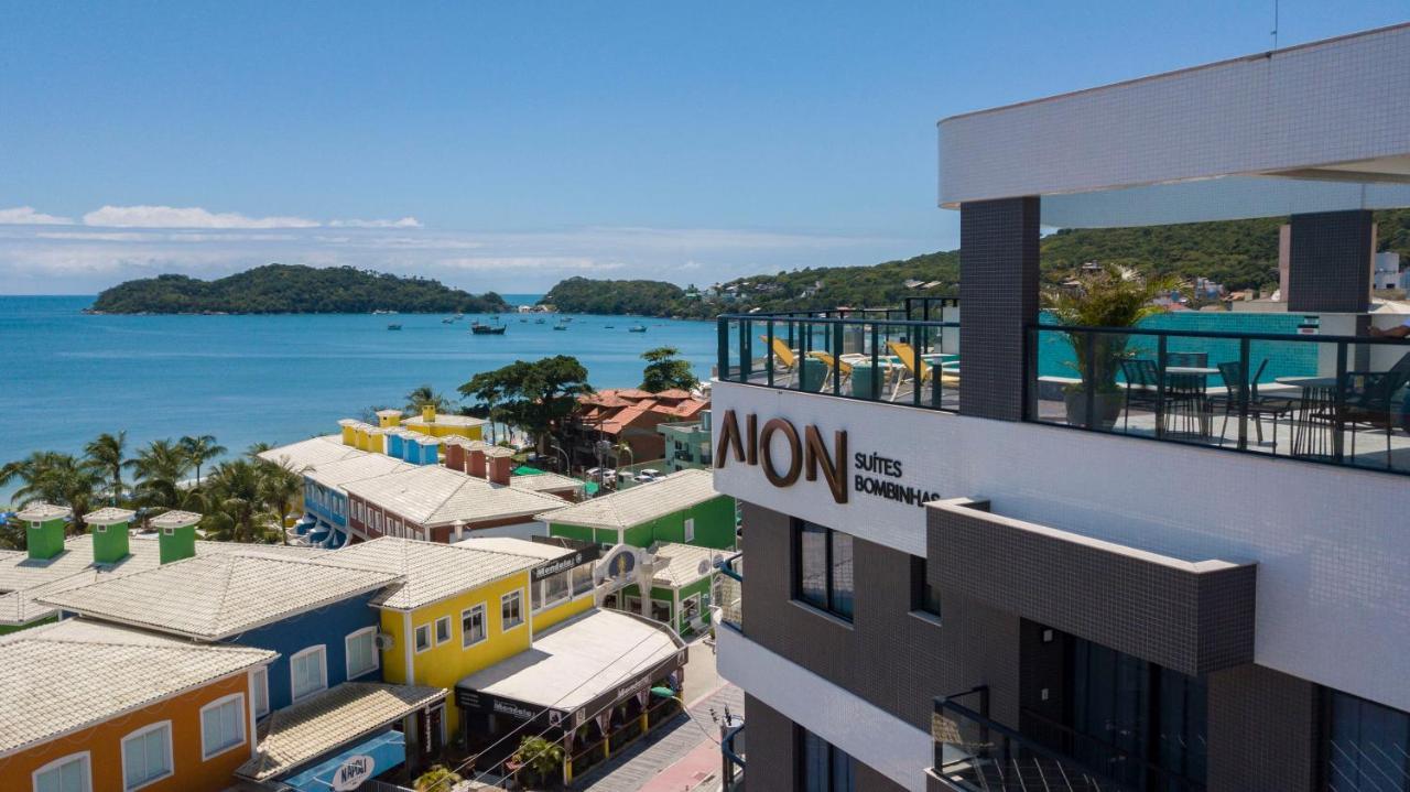 Aion Suites 205 - Lindo Apartamento Com Vista Para O Mar, A 60M Da Praia De Bombinhas, Com Piscina E Academia No Rooftop. Exteriör bild